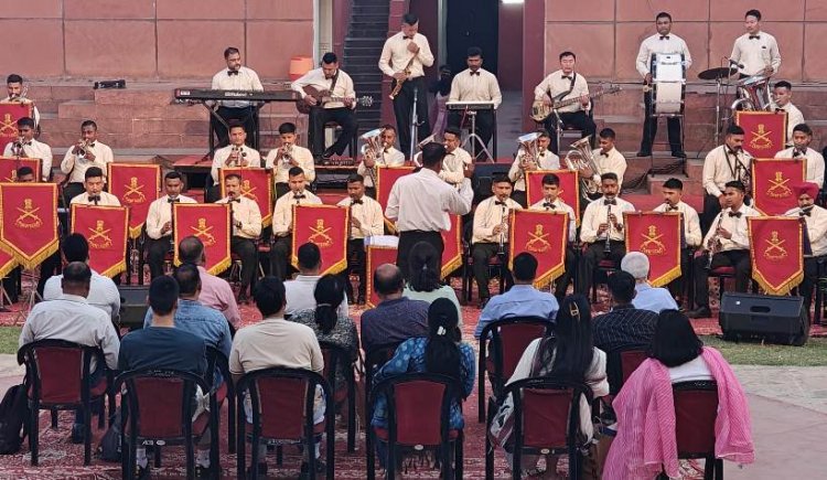 सुरों में सजी देशभक्ति: इण्डियन आर्मी सिम्फनी बैण्ड की भव्य प्रस्तुति ने मोहा मन
