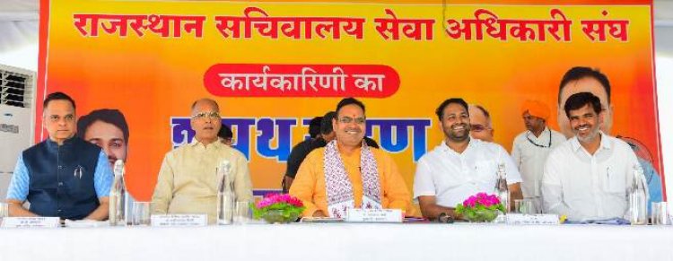 राजस्थान सचिवालय में शपथ ग्रहण समारोह: मुख्यमंत्री भजनलाल शर्मा ने दिया सुशासन और जनसेवा का मंत्र