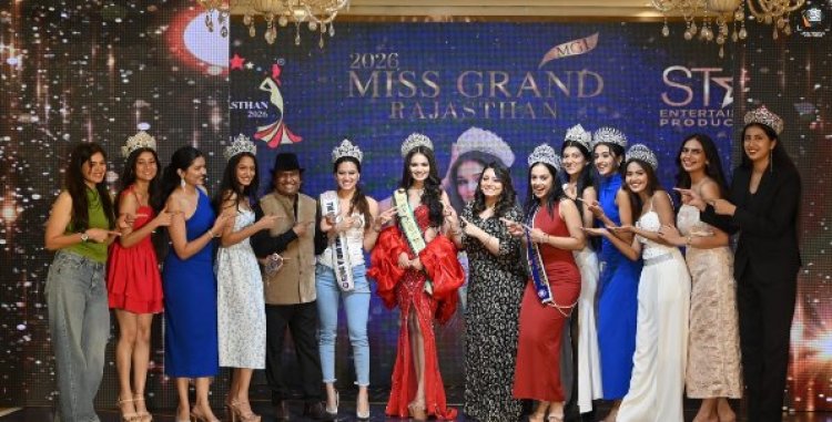 From Jaipur to the Crown: Meenakshi Chapola Shines as Miss Grand Rajasthan 2026