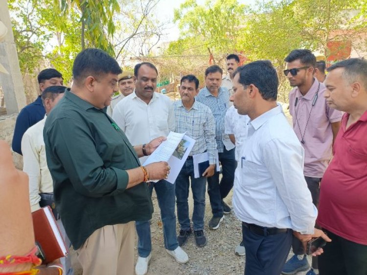 अलवर में जल संरक्षण को रफ्तार: मानसून से पहले पांच नए एनिकट तैयार करने के निर्देश