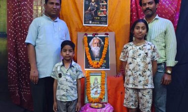 नाटकवाला कला मंच पर गुरुदेव रवीन्द्रनाथ टैगोर जयंती उत्साह और साहित्यिक रंगों के साथ मनाई गई